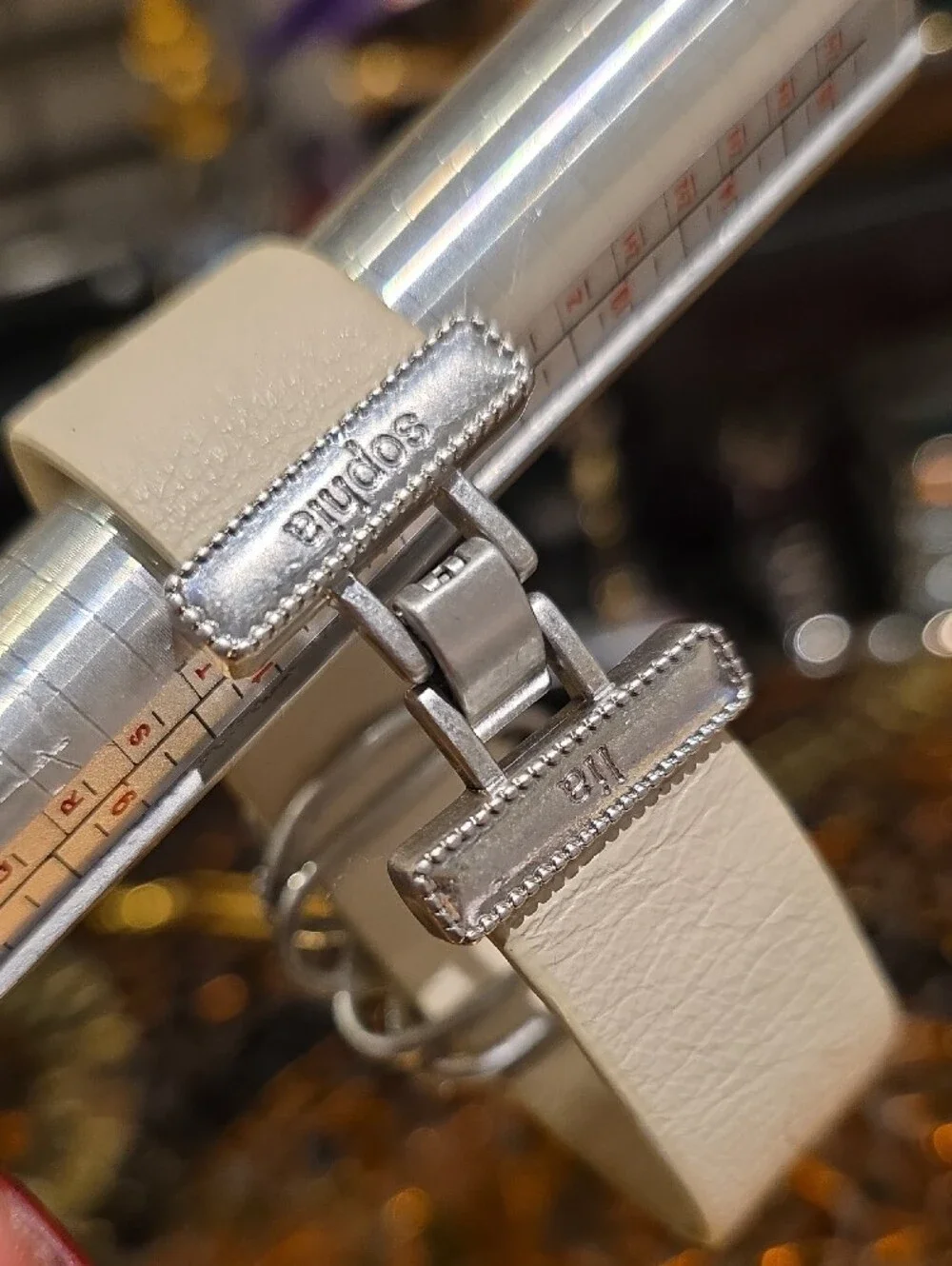 Lia Sophia Cream Bracelet with Pearl and Silver Accents